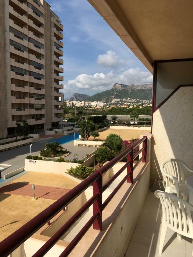 Apartamento En Calpe, Playa De La Fossa, Primera Linea, Aa Екстериор снимка